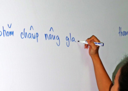 Beginner Thai whiteboard  • Koh Samui Language & Vocational School